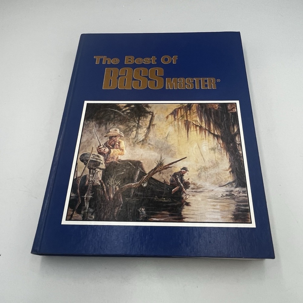 The Best of Bassmaster 1980 Hardcover Bass Fishing Ray Scott Bass‎ Book